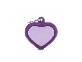 PURPLE HEART ALU PURPLE RUBBER