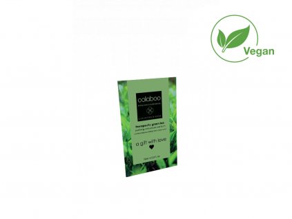 sample therapeutic green tea purifying anti sebum hair bath