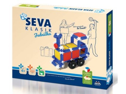 Stavebnice Seva 1 plast 222ks v krabici