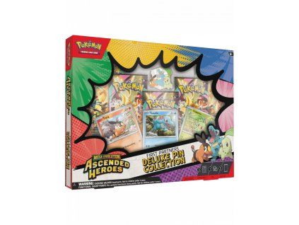 Pokémon TCG: Mega Evolution - Ascended Heroes First Partners Deluxe Pin Collection