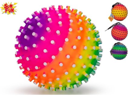 Míč duhový - 21 cm