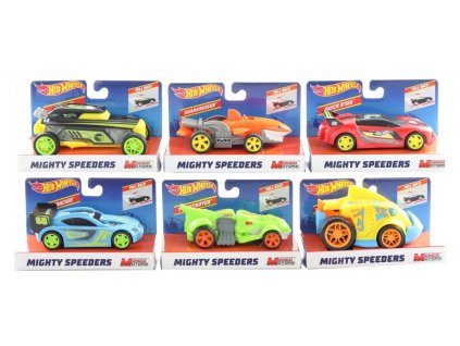 Hot Wheels Mighty Speeders autíčko zpětný chod