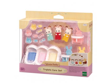 Sylvanian Families 5532 - Sada péče o trojčata