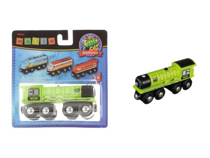 Maxim Parní lokomotiva - zelená