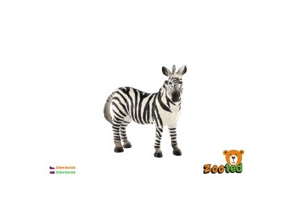 Zebra horská zooted plast 11cm