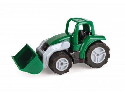 Auto Workies traktor plast 14cm v krabičce 18x10x7cm 18m+