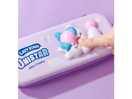 SQUISHY Penál Jednorožec
