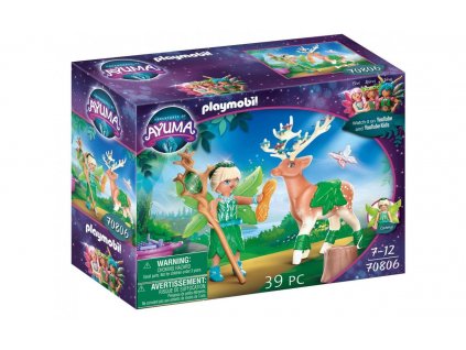 Playmobil 70806 - Forest Fairy  s pohádkovou zvířecí duší