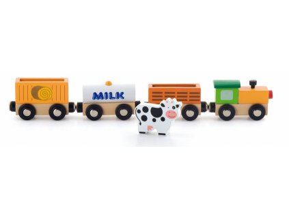 viga toys goederentrein 31 cm 5 delig multicolor 304801 1563172374