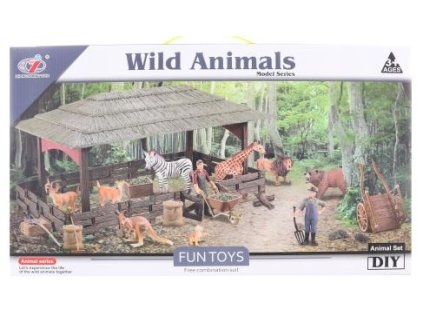 Sada zvířátek afrika velká