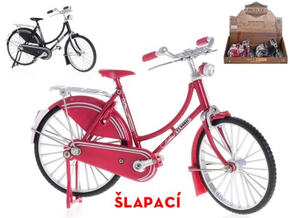 Jízdní kolo retro kov 18cm