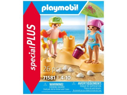 Playmobil 71581 Děti s hradem z písku