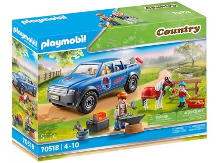 Playmobil 70518 - MOBILNÍ PODKOVÁŘSTVÍ
