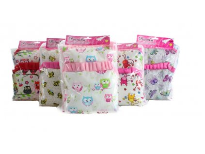 Peřinka 35cm polštář 23cm podložka pro panenky do postýlky/kočárku 50cm mix barev v sáčku