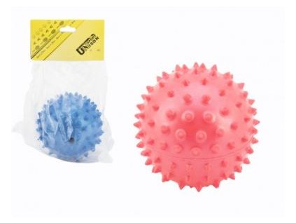 Míček masážní antistresový guma 9 cm v sáčku
