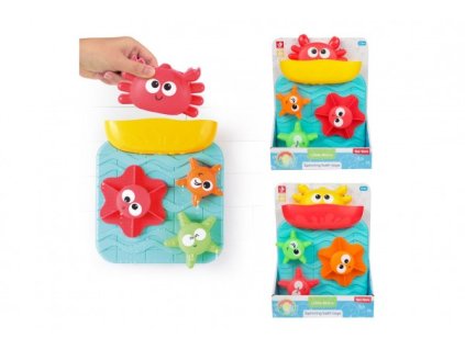 Vodní mlýnek s přísavkou do vany plast 17x23cm