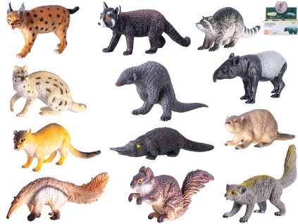 Zvířátka lesní - 12 druhů