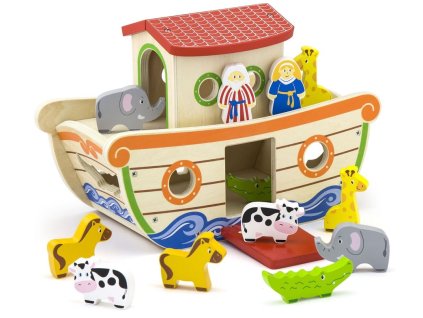 Dřevěná vkládačka- Noemova Archa