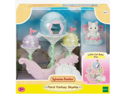 Sylvanian Families 5827 - Létající loď květinových víl