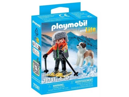 Playmobil 71741 - Turista s bernardýnem