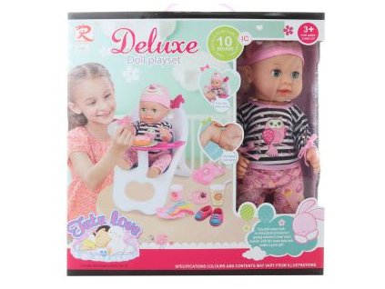 Panenka čůrací se zvuky se židličkou