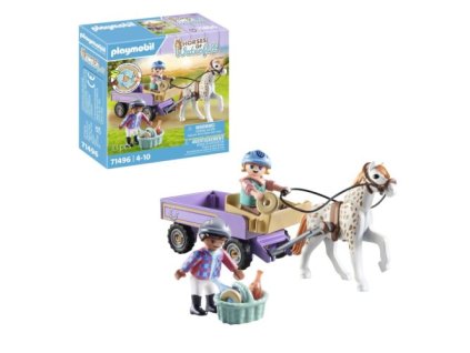 Playmobil 71496 Kočár s poníkem