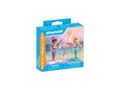 Playmobil 71799 -  DuoPack Mořská panna a Triton