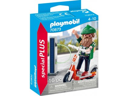Playmobil 70873 - Hipster s elektrokoloběžkou
