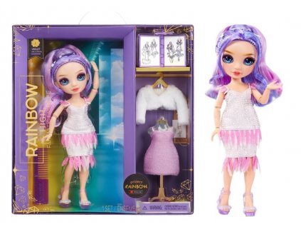 Rainbow High Fantastic fashion panenka - VIOLET WILLOW
