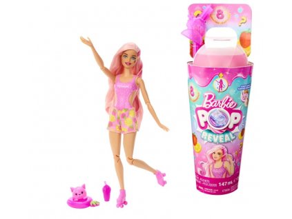 Barbie Pop Reveal Barbie šťavnaté ovoce - jahodová limonáda