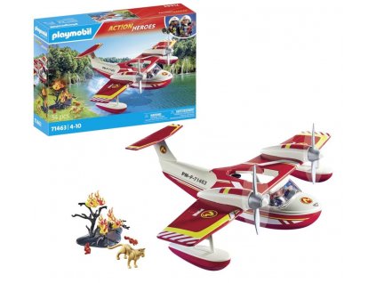 Playmobil 71463 - Hasičský letoun s hasicí funkcí