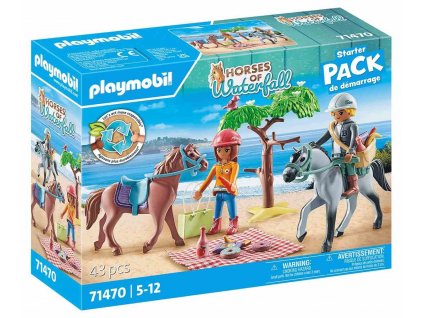 Playmobil 71470 - Jízda na koni s Amelií a Benem na pláži