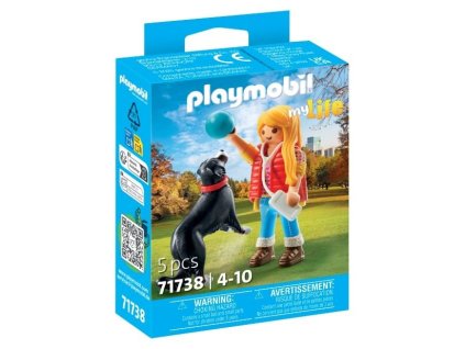 Playmobil 71738 - Žena s bernským salašnickým psem