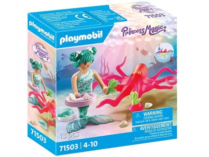 Playmobil 71503 - Mořská panna s měnící se barvou chobotnice