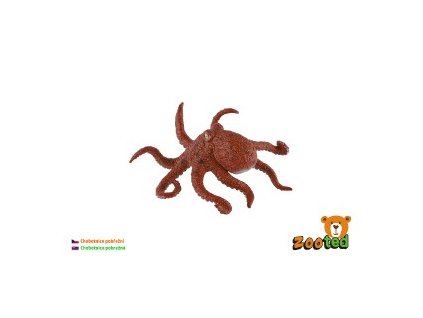 Chobotnice pobřežní zooted plast 8cm