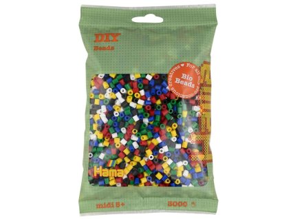 BIO KORÁLKY V SÁČKU MIX 3.000KS MIDI - H191-198