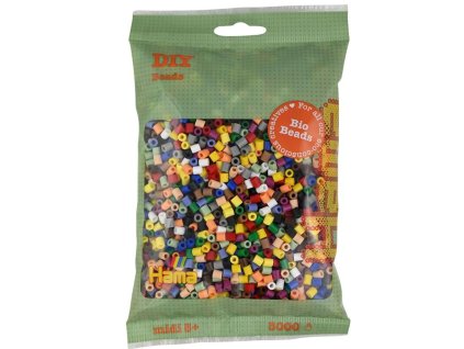 BIO KORÁLKY V SÁČKU MIX 3.000KS MIDI. H191-199