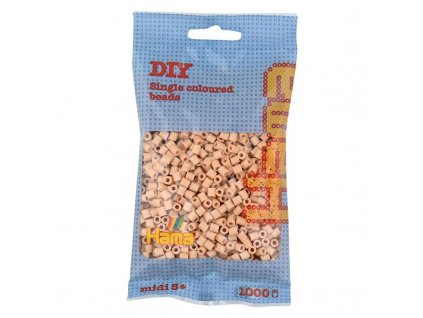 HAMA ZAŽEHLOVACÍ KORÁLKY MIDI -BÉŽOVÉ 1.000 KS, H207,27