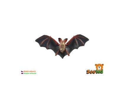 Netopýr velkouchý zooted plast 11cm