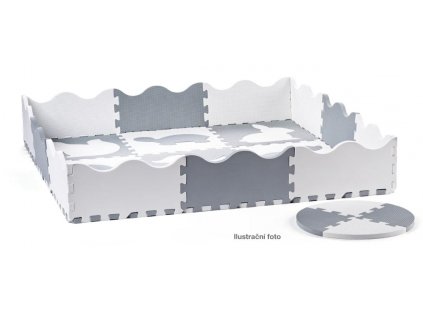 Pěnové Puzzle. ohrádka, 34 ks