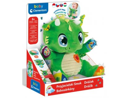 Clemmy baby - Interaktivní plyšový drak (CZ. SK, PL, HU)