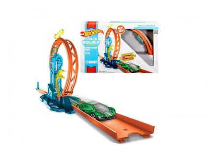 Hot Wheels Track Builder Set pro stavitele - nakopávací smyčka