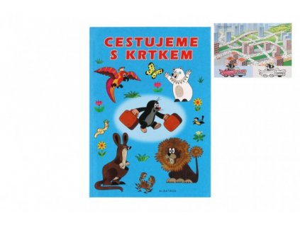 Knížka Cestujeme s Krtkem 21x29.5cm A4