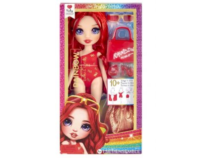 Rainbow High Fashion panenka v plavkách - Ruby Anderson