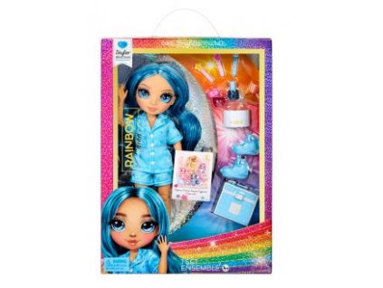 Rainbow High Junior Fashion panenka v pyžamu - Skyler Bradshaw