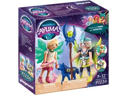 Playmobil 71236 - Crystal- a Moon Fairy s tajemnými zvířaty