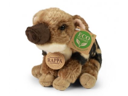 PLYŠOVÉ MLÁDĚ PRASE DIVOKÉ SEDÍCÍ 20 CM ECO FRIENDLY