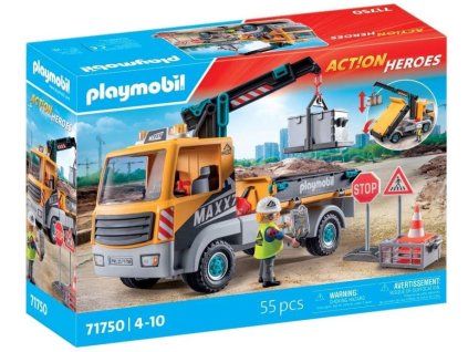 Playmobil 71750 - Nákladní auto s jeřábem