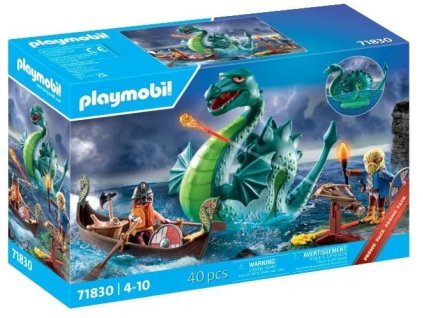 Playmobil 71830 -  Vikingové s mořskou příšerou