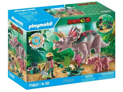 Playmobil 71821  - Triceratops s mládětem
